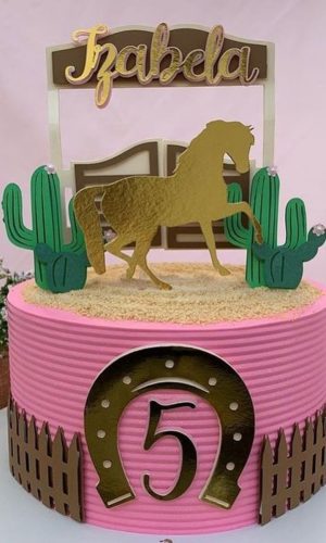 Arquivo de topo de bolo cavalo