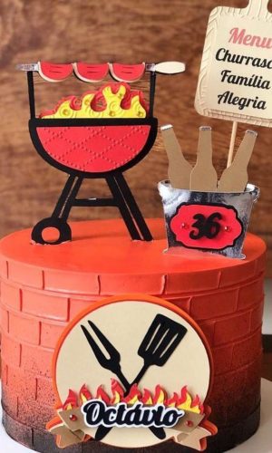 Arquivo de topo de bolo churrasco