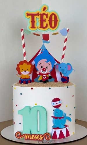 Arquivo de topo de bolo circo