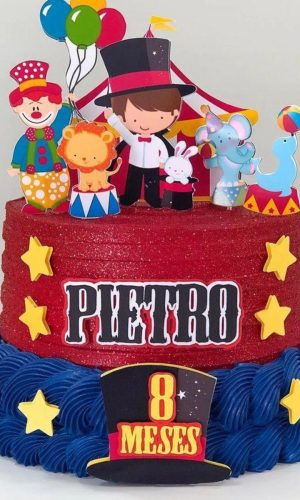 Arquivo de topo de bolo circo