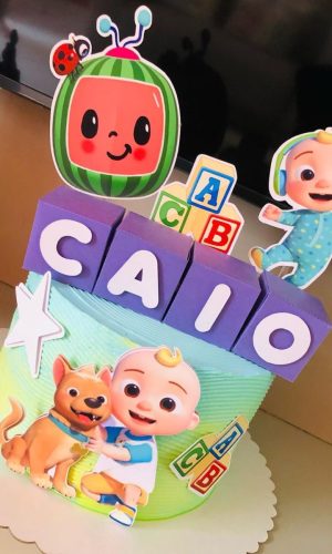 Arquivo de topo de bolo cocomelon