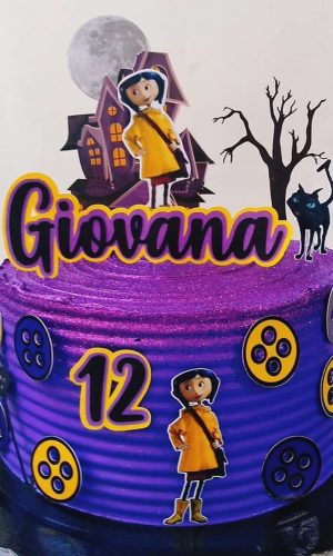 Arquivo de topo de bolo coraline