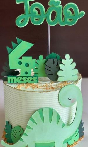 Arquivo de topo de bolo dinossauro