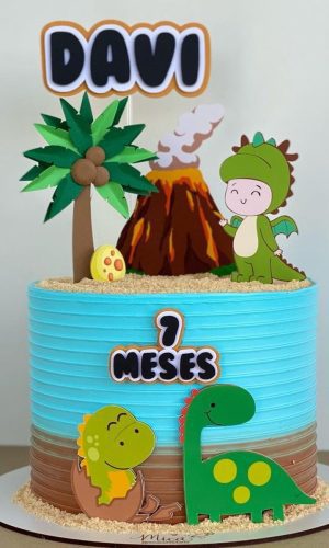 Arquivo de topo de bolo dinossauro