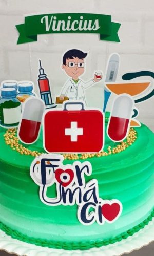 Arquivo de topo de bolo farmacêutica