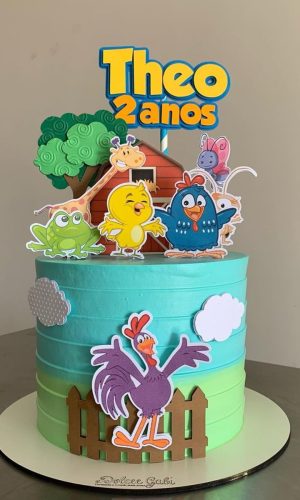 Arquivo de topo de bolo galinha pintadinha