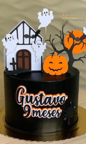 Arquivo de topo de bolo halloween
