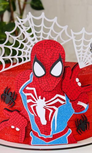 Arquivo de topo de bolo HOMEM ARANHA
