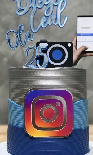 Arquivo de topo de bolo Instagram