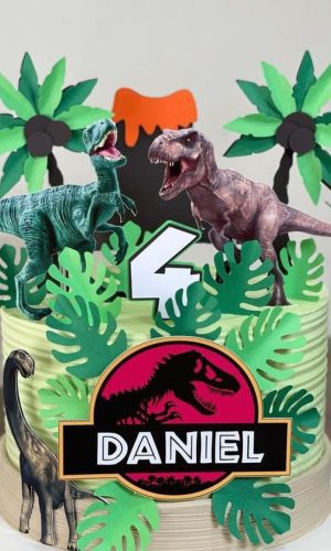 Arquivo de topo de bolo Jurassic park