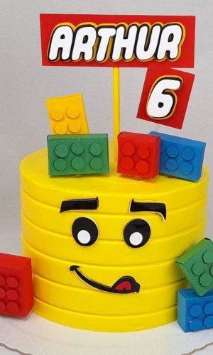 Arquivo de topo de bolo lego