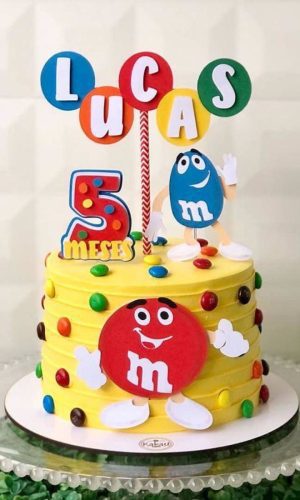 Arquivo de topo de bolo M&Ms