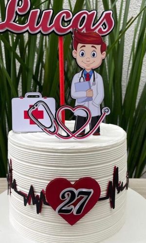 Arquivo de topo de bolo médico