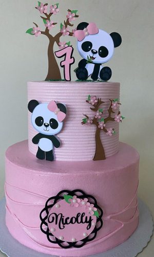 Arquivo de topo de bolo panda