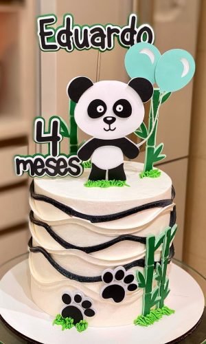 Arquivo de topo de bolo panda