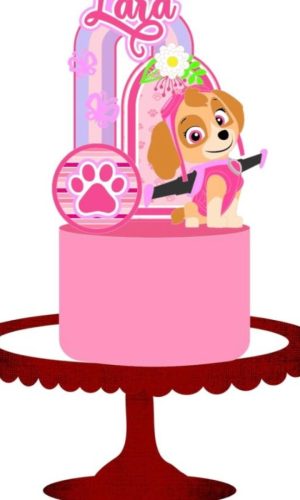 Arquivo De Topo De Bolo Patrulha Canina