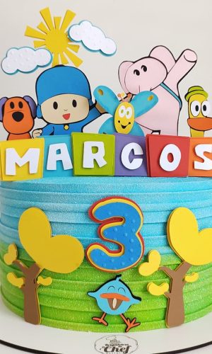 Arquivo de topo de bolo pocoyo