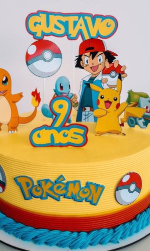 Arquivo de topo de bolo pokemon