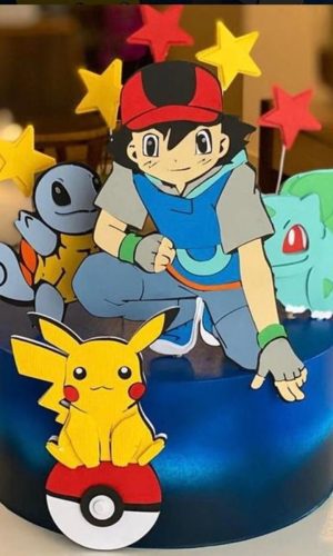 Arquivo de topo de bolo pokemon