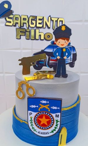 Arquivo de topo de bolo policial