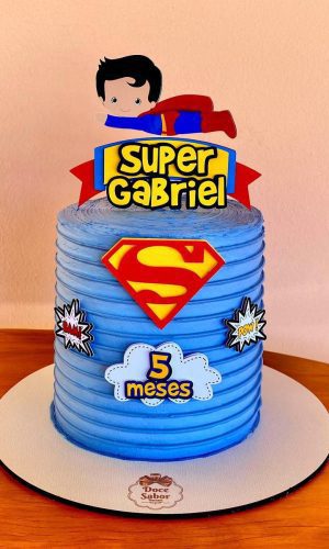 Arquivo de topo de bolo super homem