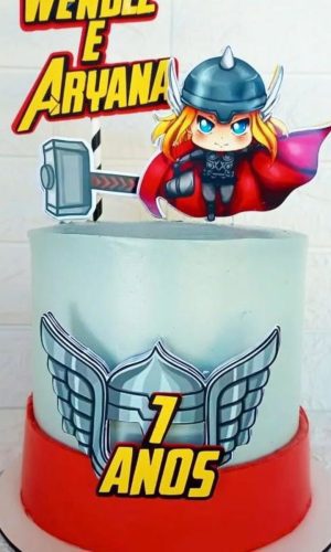 Arquivo de topo de bolo thor