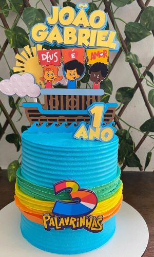 Arquivo de topo de bolo tres palavrinhas