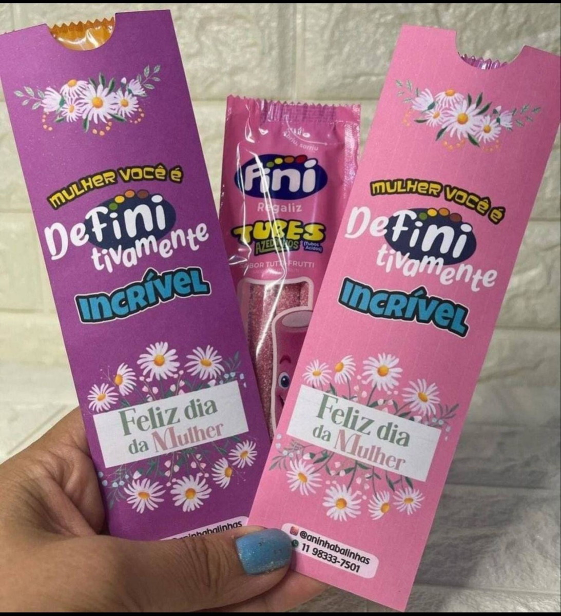 Arquivo de Corte Mimo Kit Porta Fini Dia da Mulher #17223