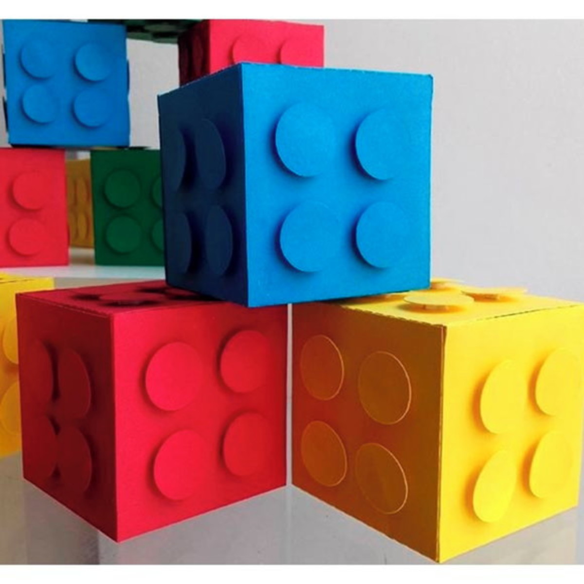 Arquivo Didital de Corte Digital Kit Lego - Imagem 3
