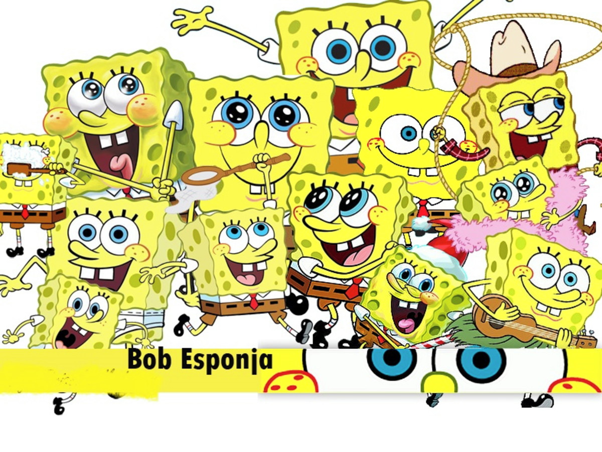 Arquivo Digital Corte Bob Esponja