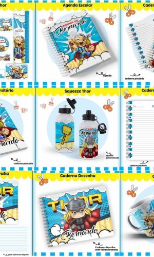 Arquivo Digital Etiqueta Escolar Thor pdf Png