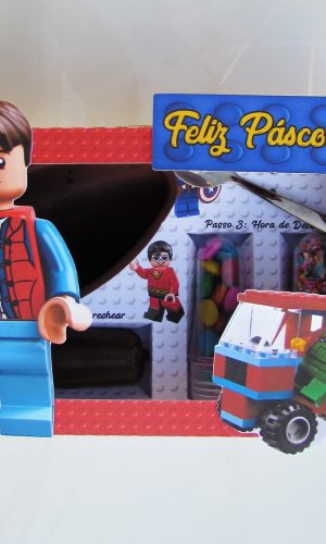 Arquivo Digital Mini Confeiteiro Páscoa Lego