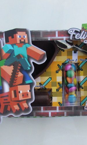 Arquivo Digital Mini Confeiteiro Páscoa Minecraft