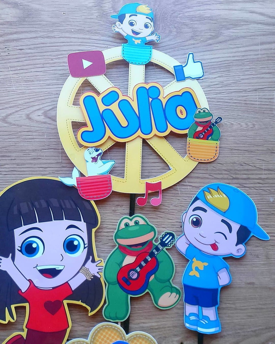 Topo de Bolo Lucas Neto Cute - Imagem 2