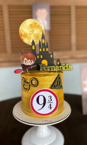 Arquivo Digital Topo de Bolo - Harry Potter Cute