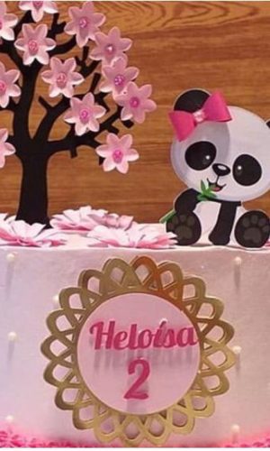 Arquivo Digital - Topo de Bolo Panda
