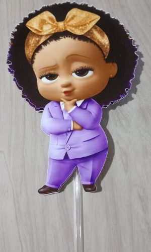 Arquivo Digital Topo de Bolo Poderosa Chefinha Lilás