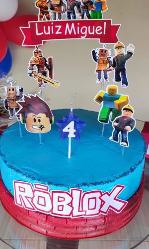 Arquivo Digital Topo de Bolo Roblox