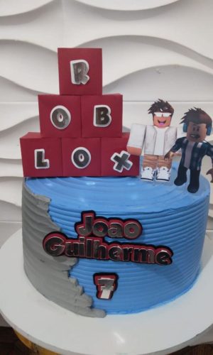 Arquivo digital topo de bolo Roblox
