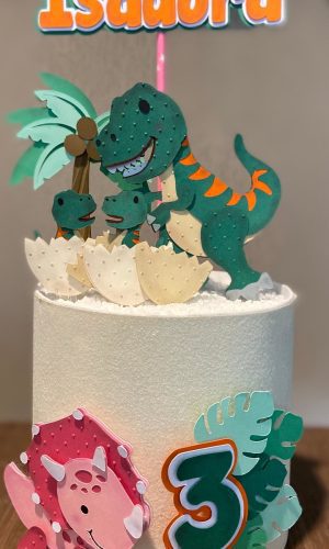 Arquivo digital Topo Dinossauros em camadas