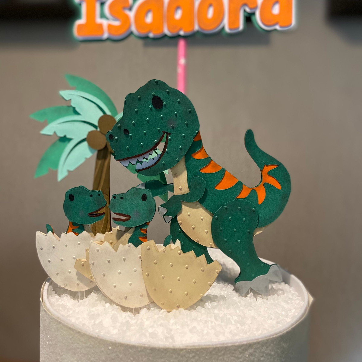 Arquivo digital Topo Dinossauros em camadas - Imagem 2
