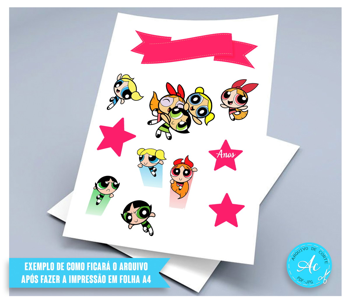Arquivo Digital Topo Meninas Super Poderosas #1 - Imagem 2