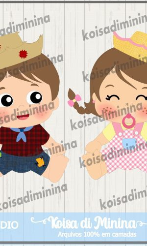 Arquivo em camadas Baby junino 2 - 2021
