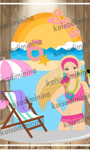 Arquivo em Camadas Barbie 4