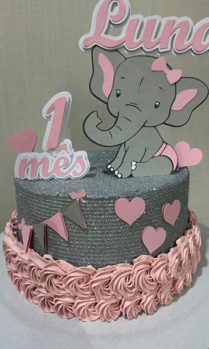 Arquivo silhouette topo de bolo Elefante Elefantinho