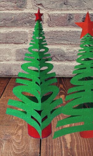 Arquivo Silhouette Topo de bolo Natal menina