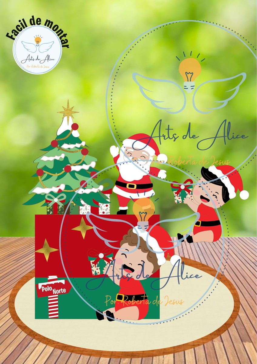 Arquivo Topo Baby Coleção Natal Meninos em Camadas