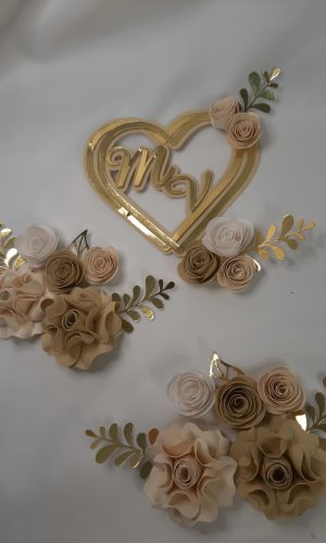 Arquivo Topo Bolo Floral Casamento