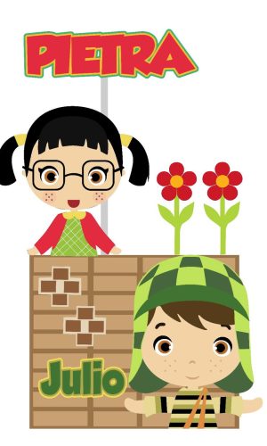 ARQUIVO TOPO CHAVES E CHIQUINHA CUTE ARTS