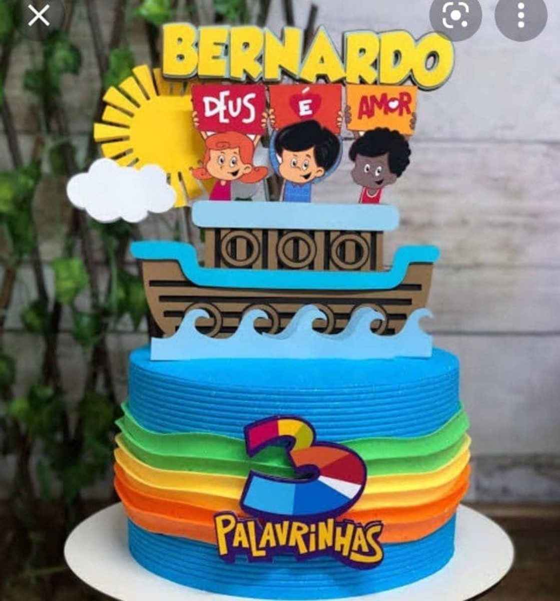 arquivo Topo de bolo 3 palavrinhas